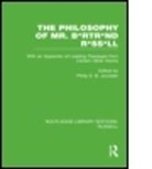 Philip E. B. Jourdain, JOURDAIN PHILIP E B, Philip E. B. Jourdain, Philip Edward Bertrand Jourdain - Philosophy of Mr. B*rtr*nd R*ss*ll