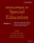 FLETCHER JANZEN ELAINE REYNOLDS, Fletcher-Jan, Elaine Fletcher-Janzen, Elaine Reynolds Fletcher-Janzen, Elaine Vannest Fletcher-Janzen, Cecil Reynolds... - Encyclopedia of Special Education, Volume 1