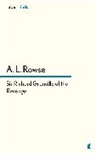 A L Rowse, A. L. Rowse, Dr. A.L. Rowse, ROWSE A L - Sir Richard Grenville of the Revenge