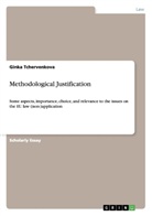 Ginka Tchervenkova - Methodological Justification