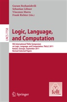 Guram Bezhanishvili, Sebastia Löbner, Sebastian Löbner, Vincenzo Marra, Vincenzo Marra et al, Frank Richter - Logic, Language, and Computation