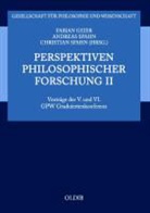 Fabian Geier, Andrea Spahn, Andreas Spahn, Christian Spahn - Perspektiven philosophischer Forschung II