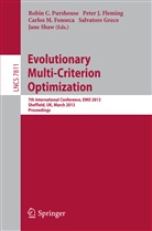 Pete Fleming, Peter Fleming, Carlos Fonseca, Carlos M. Fonseca, Salvatore Greco, Carlos M Fonseca et al... - Evolutionary Multi-Criterion Optimization