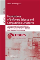 Fran Pfenning, Frank Pfenning - Foundations of Software Science and Computation Structures