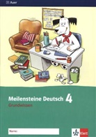 Meilensteine Deutsch in kleinen Schritten: Meilensteine Deutsch 4. Grundwissen - Ausgabe ab 2013