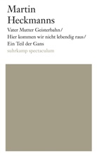 Martin Heckmanns - Vater Mutter Geisterbahn. Hier kommen wir nicht lebendig raus. Ein Teil der Gans