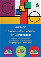 Wolfgang Beywl, John Hattie, Klaus Zierer, John Hattie - Lernen sichtbar machen für Lehrpersonen