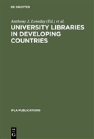 Gattermann, Gattermann, Günter Gattermann, Anthon J Loveday, Anthony J Loveday, Anthony J. Loveday - University Libraries in Developing Countries