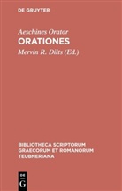 Aeschines, Aeschines Orator, Aeschines Orator, Aeschines Orator, Mervin R. Dilts, Mervi R Dilts... - Orationes