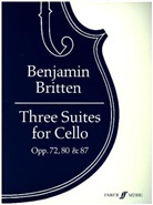 Benjamin Britten, Mstislav Rostropovich - Three Suites, solo cello