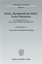 Christian Von Ehrenfels, Euler, Euler, Werne Euler, Werner Euler, Tuschling... - Philosophische Schriften - Bd.79: Kants »Metaphysik der Sitten« in der Diskussion.