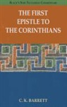 C. K. Barrett - The First Epistle to the Corinthians