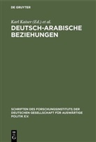 Kar Kaiser, Karl Kaiser, Steinbach, Steinbach, Udo Steinbach - Deutsch-arabische Beziehungen