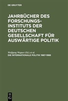 Forschungsinstitut Der Deutschen Gesells, Deutsche Gesellschaft für Auswärtige Politik, Mario Dönhoff, Marion Dönhoff, Gerhard Fels, Gerhard Fels u a... - Die Internationale Politik, Studienausgabe: 1987-1988