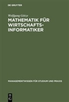 Wolfgang Götze - Mathematik für Wirtschaftsinformatiker