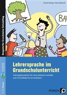 Eiberge, Christian Eiberger, Christiane Eiberger, Hildebrandt, Heide Hildebrandt - Lehrersprache im Grundschulunterricht