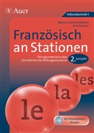 Catalan, Maria C. Catalano, Maria Cristin Catalano, Maria Cristina Catalano, Vucic, Amela Vucic - Französisch an Stationen 2. Lernjahr