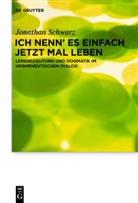 Jonathan Schwarz - Ich nenn' es einfach jetzt mal Leben