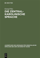Georg Fritz - Die zentralkarolinische Sprache