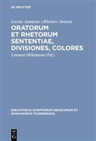 Seneca, der Jüngere Seneca, Lucius Annaeus Seneca, Lucius Annaeus &lt;Rhetor¿ Seneca, Lucius Annaeus &lt;Rhetor&gt; Seneca, Lucius Annaeus Rhetor Seneca... - Oratorum et rhetorum sententiae, divisiones, colores