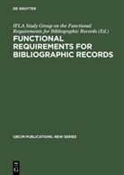 IFLA Study Group on the Functional Requirements for Bibliographic Re, IFLA Study Group on the Functional Requirements for Bibliographic Records, IFL Study Group on the Functional Re, IFLA Study Group on the Functional Re - Functional Requirements for Bibliographic Records