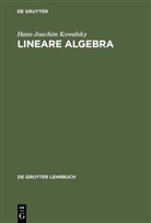 Hans-Joachim Kowalsky - Lineare Algebra
