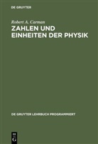 Robert A Carman, Robert A. Carman - Zahlen und Einheiten der Physik