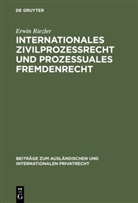 Erwin Riezler - Internationales Zivilprozessrecht und prozessuales Fremdenrecht