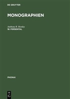 Anthon R Rowley, Anthony R Rowley, Anthony R. Rowley - Monographien - 31: Fersental
