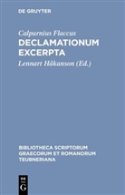 Calpurnius Flaccus, Calpurnius Flaccus, Calpurnius Flaccus, Lennar Håkanson, Lennart Håkanson - Declamationum excerpta