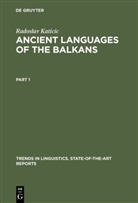 Radoslav Katicic, Radoslav Katii - Radoslav Katicic: Ancient Languages of the Balkans - Part 1: Ancient Languages of the Balkans