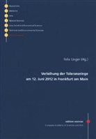 Maria Eder, Felix Unger - Verleihung der Toleranzringe am 12. Juni 2012 in Frankfurt am Main