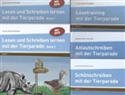 Beatrix Lehtmets, Liane Vach - Schreiben lernen mit der Tierparade, 5 Hefte m. 2 DVD-ROMs