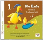 Michael Bach, Michael Bach - Die Ente und das Teichquartett. Folge.1, 1 Audio-CD (Hörbuch)
