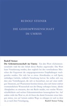 Rudolf Steiner, Rudolf Steiner Nachlassverwaltung - Die Geheimwissenschaft im Umriss