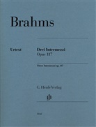 Johannes Brahms, Katrin Eich - Johannes Brahms - 3 Intermezzi op. 117