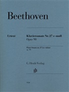 Ludwig van Beethoven, Norbert Gertsch, Murray Perahia - Ludwig van Beethoven - Klaviersonate Nr. 27 e-moll op. 90
