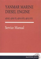 Yanma, Yanmar - Yanmar Marine Diesel Engine 4JH2E, 4JH2-TE, 4JH2-HTE, 4JH2-DTE