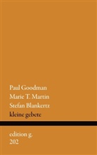 Stefan Blankertz, Paul Goodman, Marie T. Martin, Erhard Doubrawa - Kleine Gebete