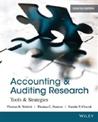 Natalie T. Churyk, Natalie Tatiana Churyk, Thomas C. Pearson, Thomas R. Weirich, Thomas R. Pearson Weirich, WEIRICH THOMAS R PEARSON THOMAS - Accounting & Auditing Research