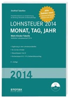 Stollfuß Tabellen: Lohnsteuer 2013, Monat, Tag, Jahr, Mehr-Kinder-Tabelle, Ausgabe April, m. CD-ROM