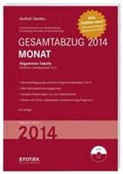 Stollfuß Tabellen: Gesamtabzug Monat 2013, Ausgabe April, m. CD-ROM