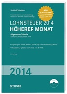 Stollfuß Tabellen: Lohnsteuer 2013, Höherer Monat, Ausgabe April, m. CD-ROM
