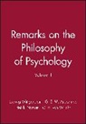 Ludwig Wittgenstein, L Wittgenstein, Ludwig Wittgenstein, Ludwig (Philosopher) Wittgenstein, G. E. M. Anscombe, G. E. M. (University of Cambridge Anscombe... - Remarks on the Philosophy of Psychology, Volume II