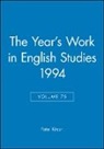 Peter Kitson, Kitson Peter, Peter Kitson, Peter Kitson - Year''s Work in English Studies 1994, Volume 75