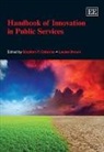 Stephen P. Brown Osborne, Stephen/ Brown Osborne, Louise Brown, Stephen P. Osborne - Handbook of Innovation in Public Services