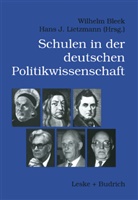 Wilhel Bleek, Wilhelm Bleek - Schulen der deutschen Politikwissenschaft