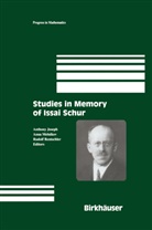 Anthony Joseph, Ann Melnikov, Anna Melnikov, Rudolf Rentschler - Studies in Memory of Issai Schur