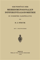 D J Struik, D. J. Struik, D.J. Struik - Grundzüge der Mehrdimensionalen Differentialgeometrie