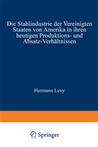 Hermann Levy - Die Stahlindustrie der Vereinigten Staaten von Amerika in ihren heutigen Produktions- und Absatz-Verhältnissen